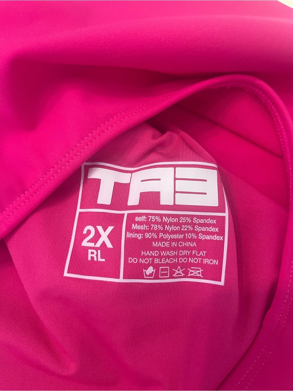 Ta3 Swim Plungey One-Piece Suit In Pink View 5